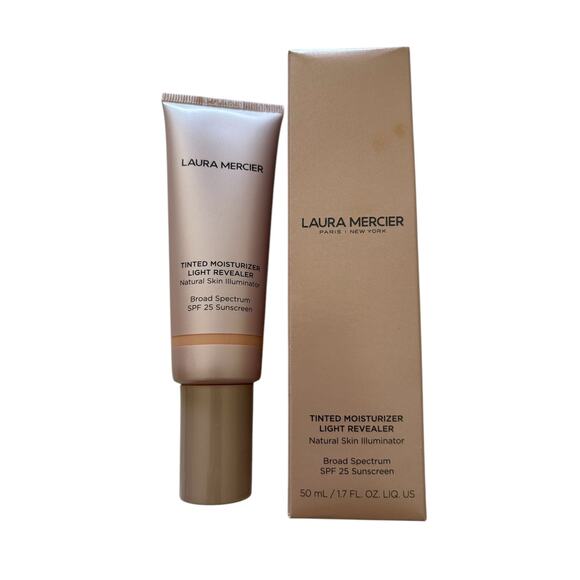 Laura Mercier Tinted Moisturizer Light Revealer 1C0 Cameo Exp: 3/2025 NEW In Box - Picture 1 of 5